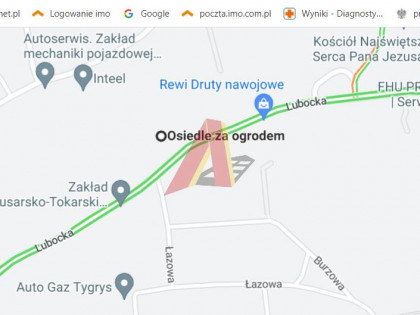 Działka Kraków Nowa Huta, Mistrzejowice ul. Lubocka