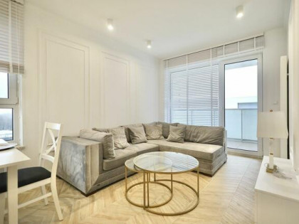 Nowoczesne mieszkanie + meble + AGD + duży taras 11,60 m2