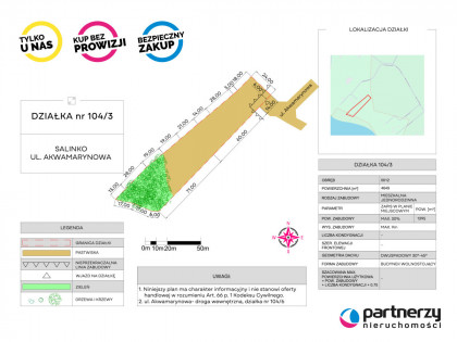 Działka Salinko ul. Akwamarynowa
