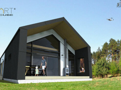 Dom drewniany Ecocube Smart F5 110m2