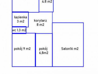 Mieszkanie 58 M2, Tczew, Suchostrzygi