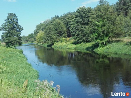 Piękna działka nad Wkrą