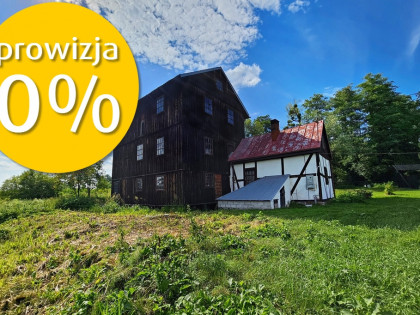 Młyn z częścią mieszk. nad stawem. Piękne miejsce