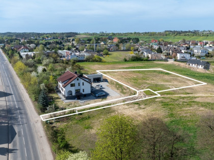 Działka mieszkaniowo - usługowa w centrum Tucholi