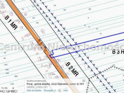Działka rolno-budowlana Dębowiec gm. Poraj