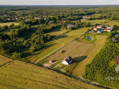 Działka budowlana, z widokiem na staw, łąki, pola