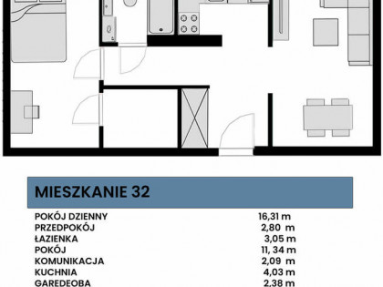 nowe mieszkania Bieszczady ,Lesko 42m2