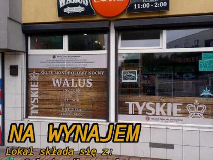 NA WYNAJEM - Lokal w Koszalinie-Zwycięstwa ze zgodą na alk.