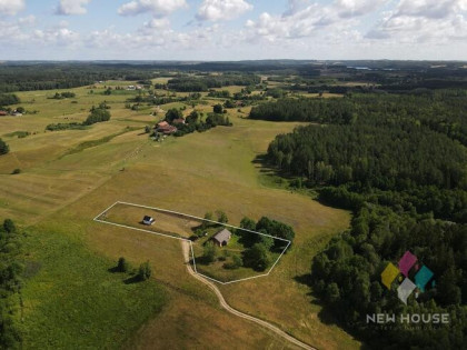 Warmińskie siedlisko na skraju lasu