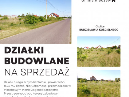 Budzisław Kościelny – Działki Budowlane