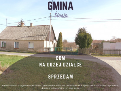 Gmina Ślesin – Dom na Dużej Działce