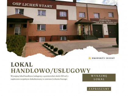 Lokal Handlowo/Usługowy w Licheniu Starym