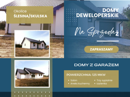 Domy deweloperskie – Okolice Ślesina, Skulska