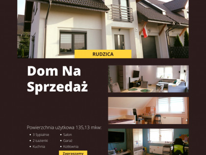 RUDZICA – DOM Z POMPĄ CIEPŁA I PANELAMI