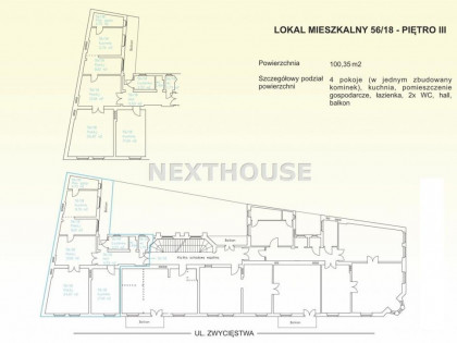 Mieszkanie 4 pokojowe