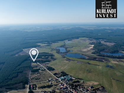 Działka Małe Gacno 2.913 m² Bory Tucholskie