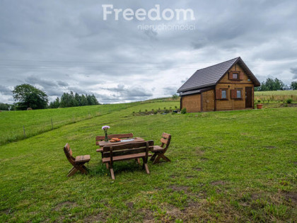 Działka z domkiem ! Drewniany dom! 1625  m2 !