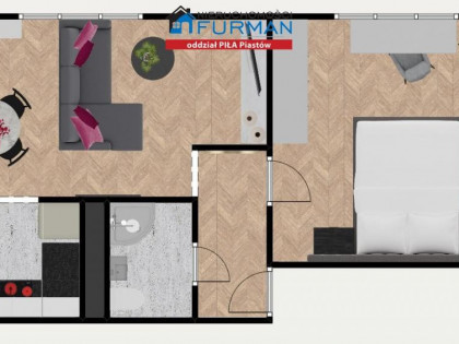 Mieszkanie 2 pokojowe