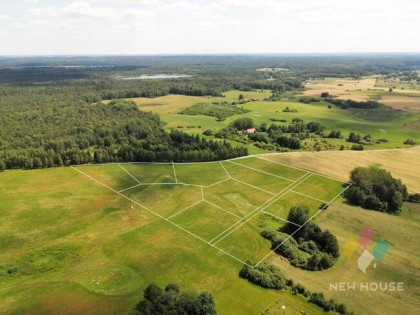 Działka w malowniczej okolicy, 15 km od Olsztyna