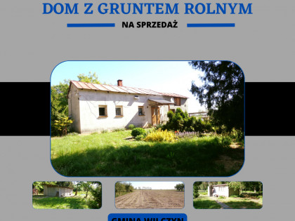 Gmina Wilczyn – Dom z gruntem rolnym 1,74 ha