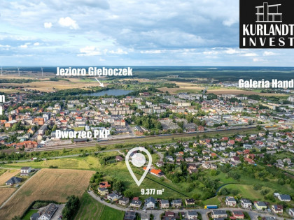 Działka inwestycyjna z WZ w centrum Tucholi