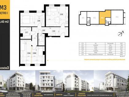 Mieszkanie w stanie deweloperskim o pow. 84,40 m2