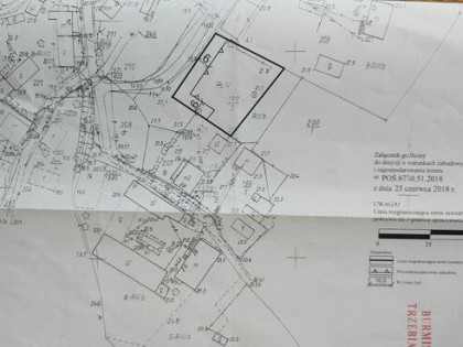 Działka z warunkami zabudowy 1782m2