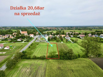 Działka budowlana Stary Wiązów gm. Wiązów, Główna