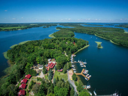 Mazury nad jeziorem działka budowlana