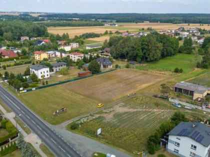 Działka budowlana Strzebiń gm. Koszęcin, Boczna