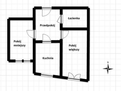 50m2|2 pokoje|oddzielna kuchnia|super lokalizacja