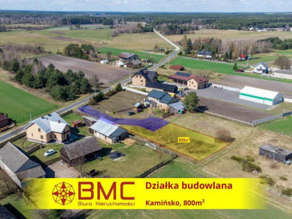 Działka budowlana Kamińsko gm. Przystajń,