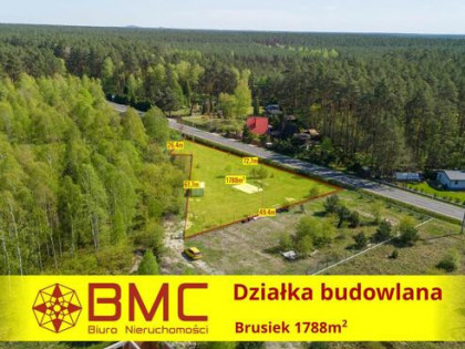 Działka budowlana Brusiek gm. Koszęcin, Koszęcińska