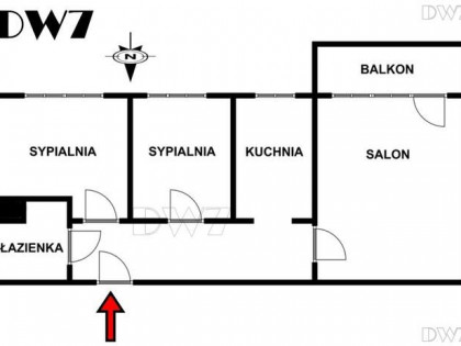 3 pokoje,oddzielna kuchnia,balkon, widok na Tatry.