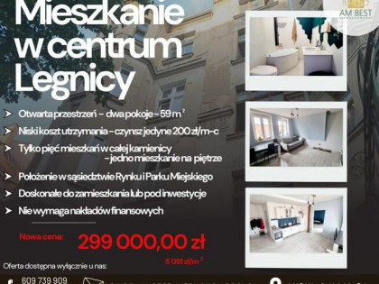 Mieszkanie w centrum Legnicy