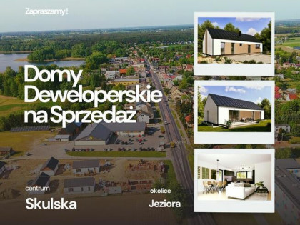 Skulsk – Domy deweloperskie w okolicy jeziora