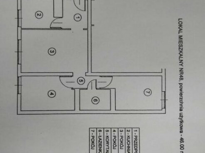 Sprzedam mieszkanie 46 m2