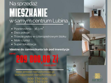 Mieszkanie w centrum Lubina