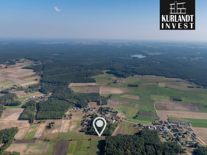 Działka budowlana Brzozie 1.600 m²