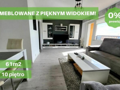 UMEBLOWANE MIESZKANIE Z PIĘKNYM WIDOKIEM!