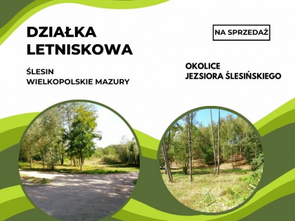 Działki Letniskowe - Jezioro Ślesińskie