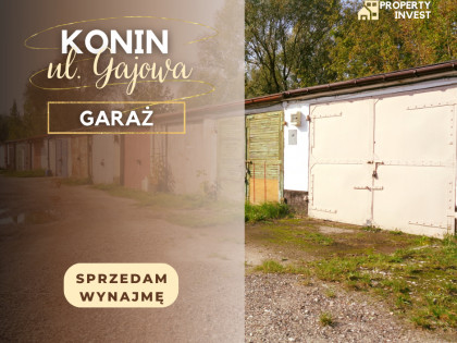 KONIN - SPRZEDAM/WYNAJMĘ GARAŻ