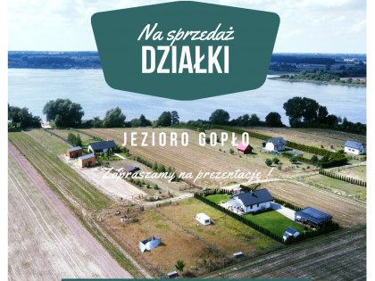 Działki nad jeziorem Gopło