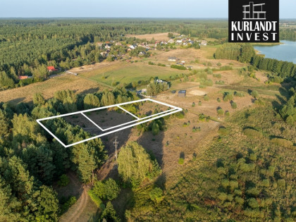 Działka 1211 m² Mukrz 100m od jeziora