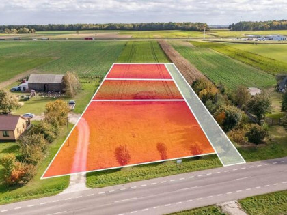 Działka usługowa Sobieszczany-Kolonia gm. Niedrzwica Duża