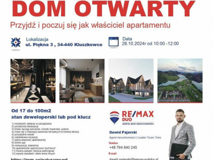 Apartament 45,26 m2 - relaks z widokiem !