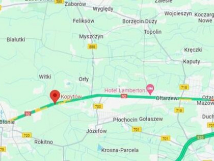 Działka 2,29ha przy trasie Święcice - Błonie