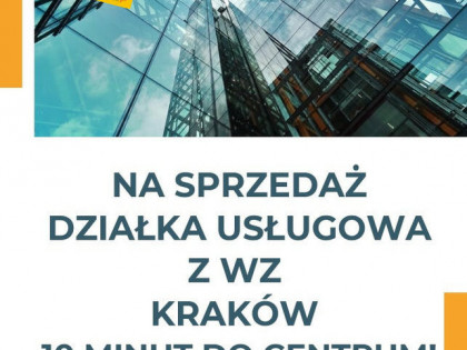 Działka usługowa Kraków gm. Kraków-Podgórze Wola Duchacka,