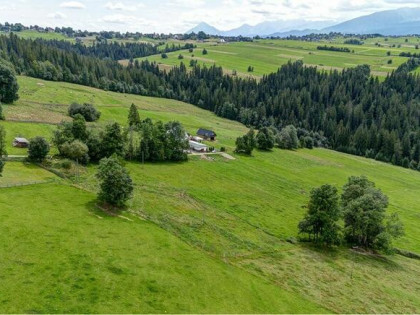 Działka 67ar z cudownym widokiem na Tatry!