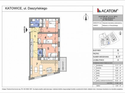 Nowe Mieszkanie 4-pokojowe od Dewelopera - Katowice